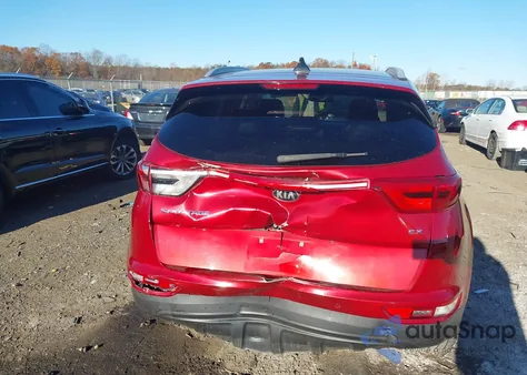 2017 Kia Sportage Ex из США, поврежденный, VIN KNDPNCAC0H7154835